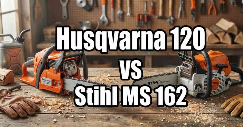 husqvarna 120 vs stihl ms 162