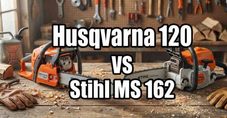 husqvarna 120 vs stihl ms 162