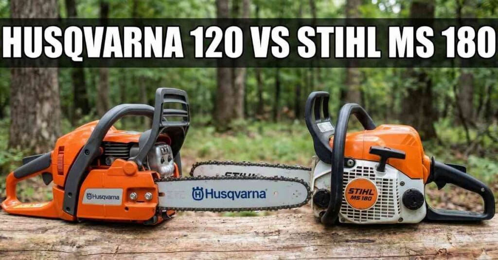 husqvarna 120 vs stihl ms 180