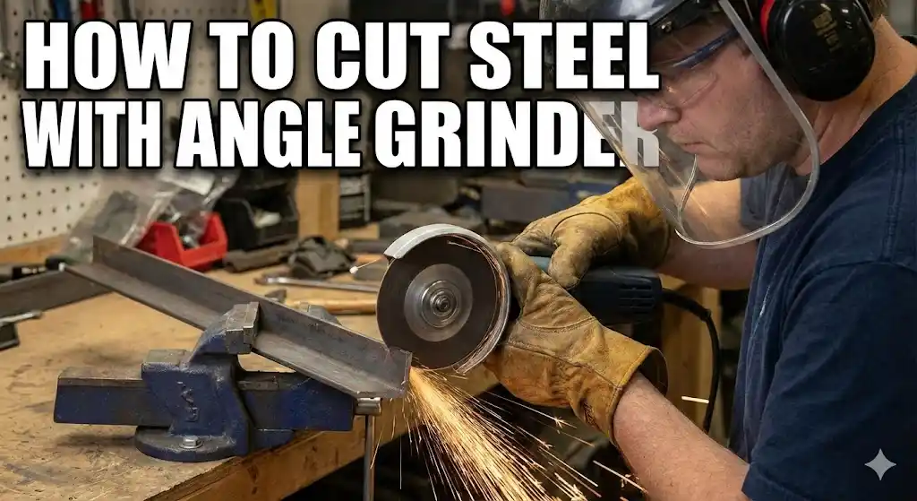 How to Cut Steel With an Angle Grinder