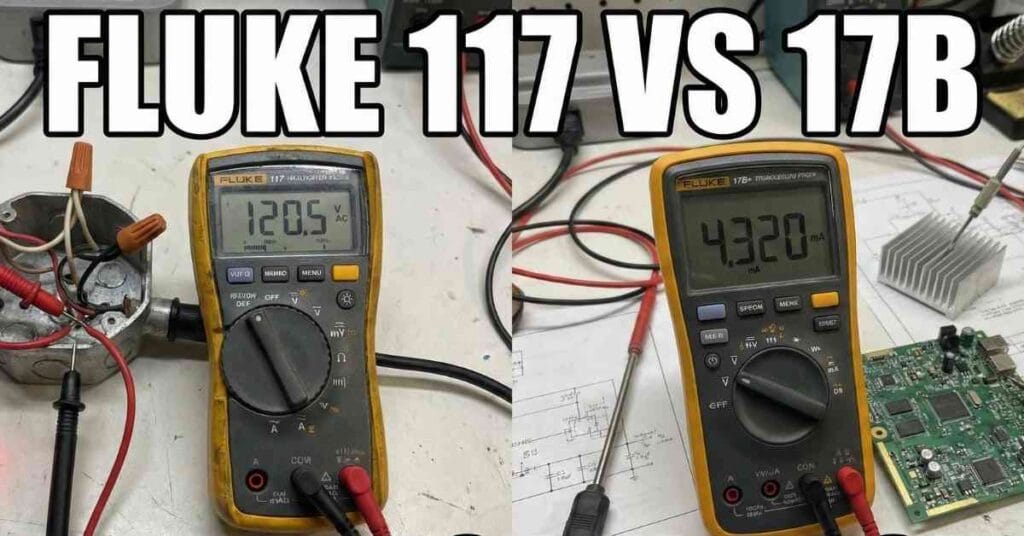 Fluke 117 vs 17B+