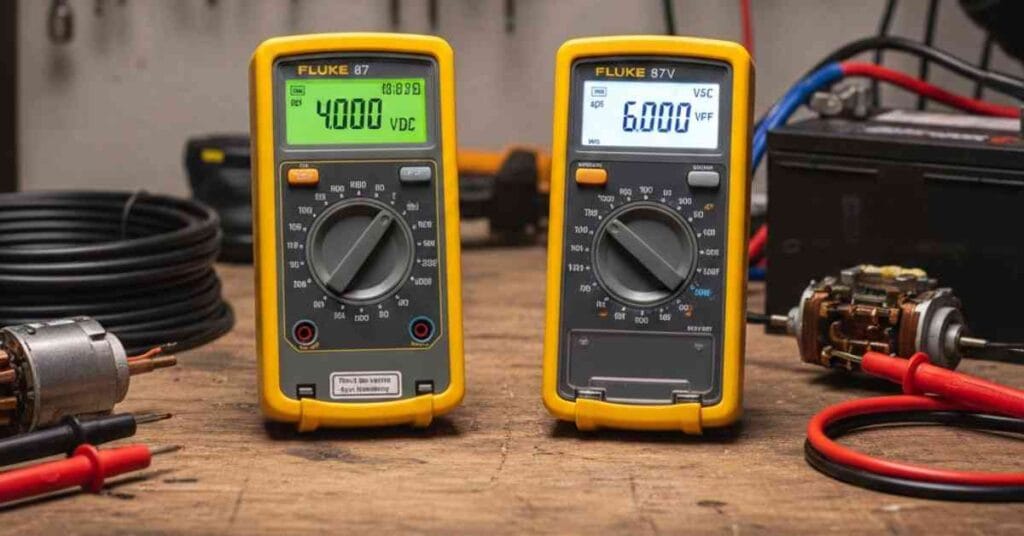 Fluke 87 vs 87V My Real Shop Experience