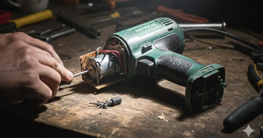 Hitachi Cordless Drill Stopped Working