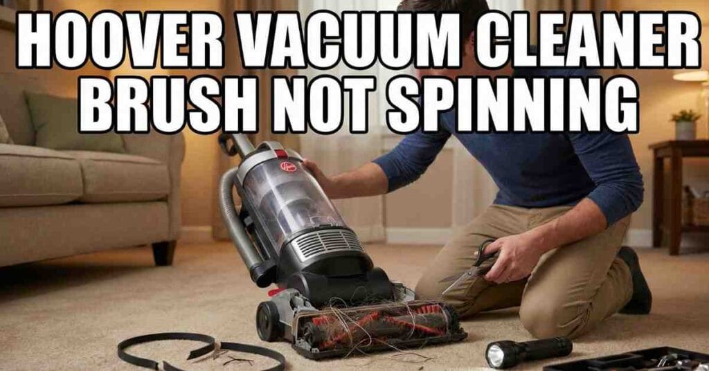 Hoover Vacuum Cleaner Brush Not Spinning How I Fix It Fast