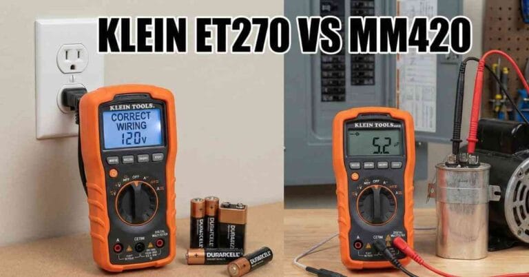 Klein ET270 vs MM420 My Real Test Results