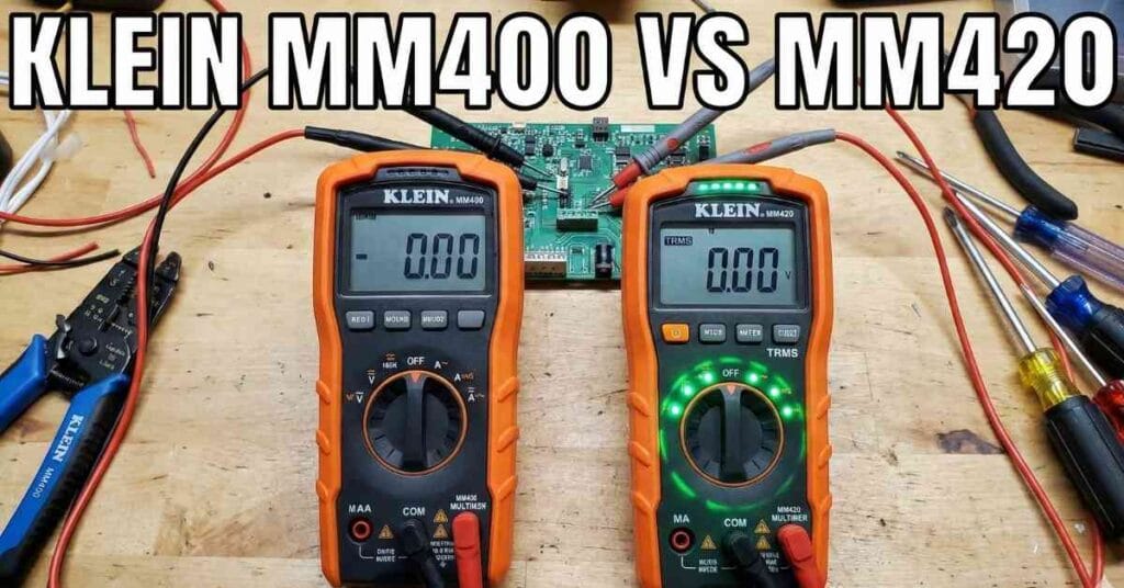 Klein MM400 vs MM420