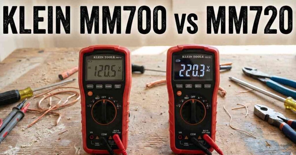 Klein MM700 vs MM720