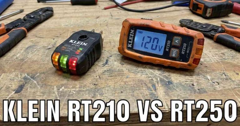 Klein RT210 vs RT250