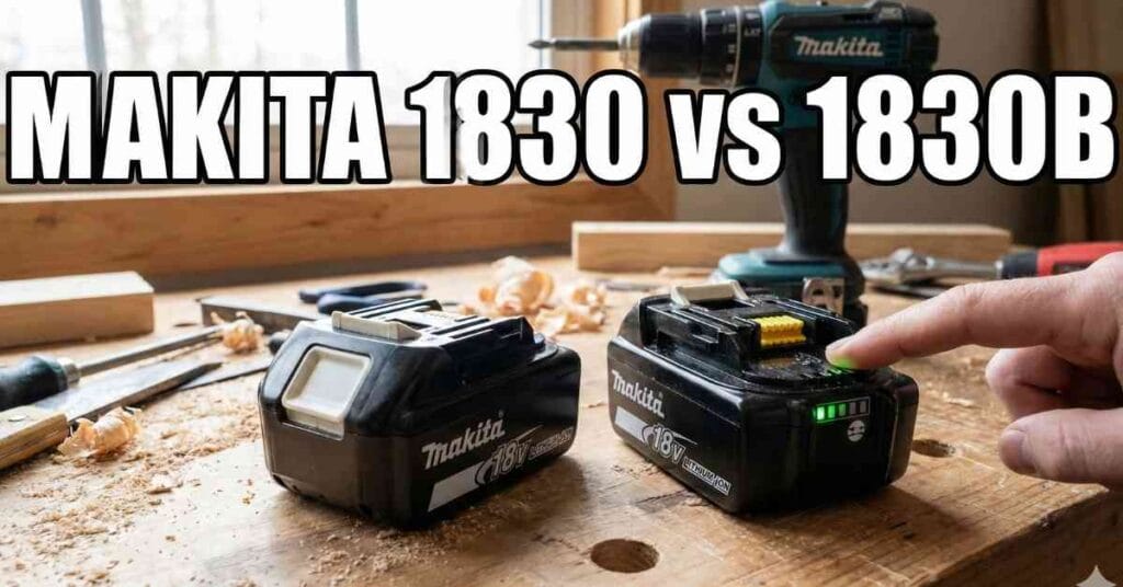 Makita 1830 vs 1830B: Which 3.0Ah Battery Wins?