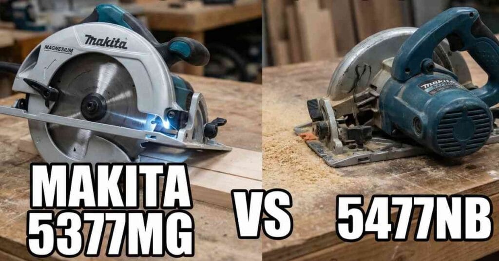 Makita 5377MG vs 5477NB My Real Test