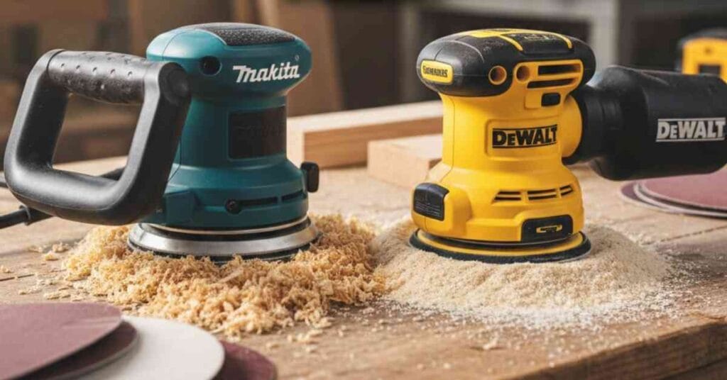 Makita BO5041 vs DeWalt DWE6423