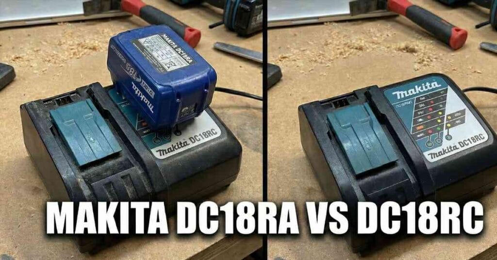 Makita DC18RA vs DC18RC Which Charger is Best