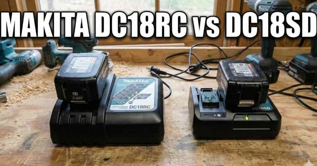 Makita DC18RC vs DC18SD