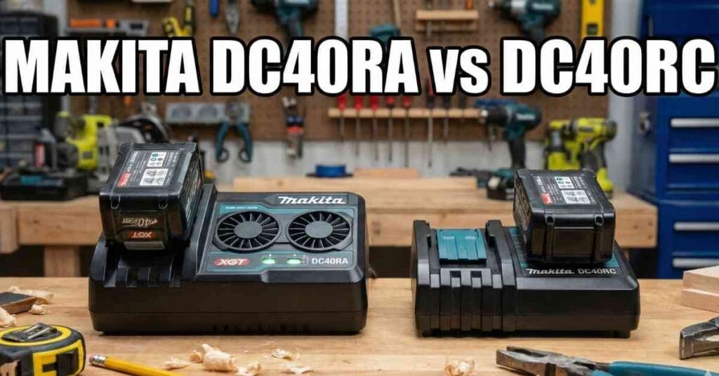 Makita DC40RA vs DC40RC: My Real Job Test