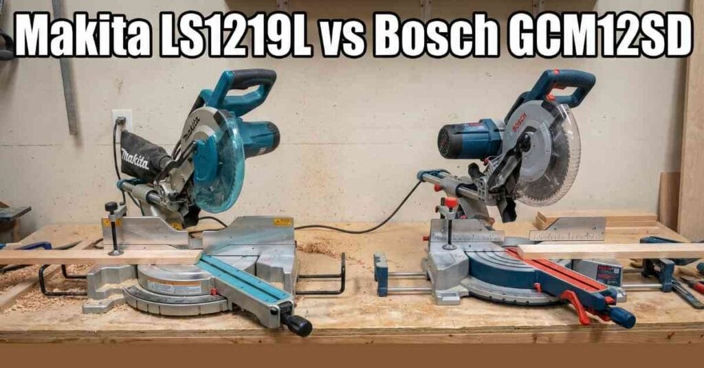 Makita LS1219L vs Bosch GCM12SD