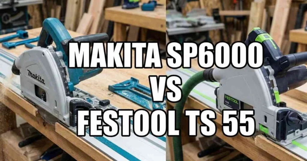 Makita SP6000 vs Festool TS 55