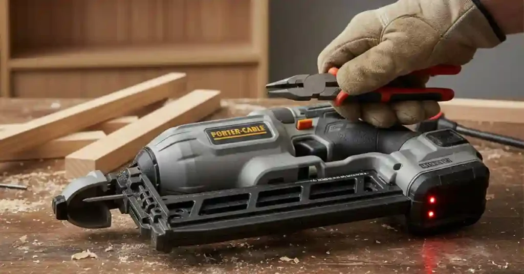 Porter cable 20v brad nailer not firing