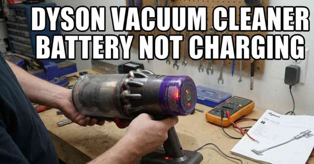 Why Your Dyson Vacuum Cleaner Battery Is Not Charging