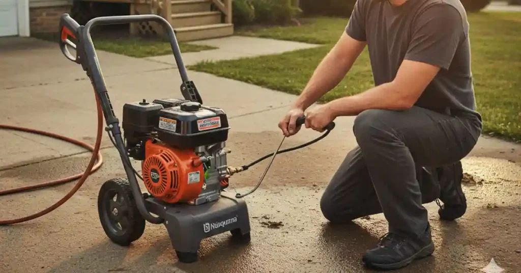 Husqvarna Pressure Washer Not Starting