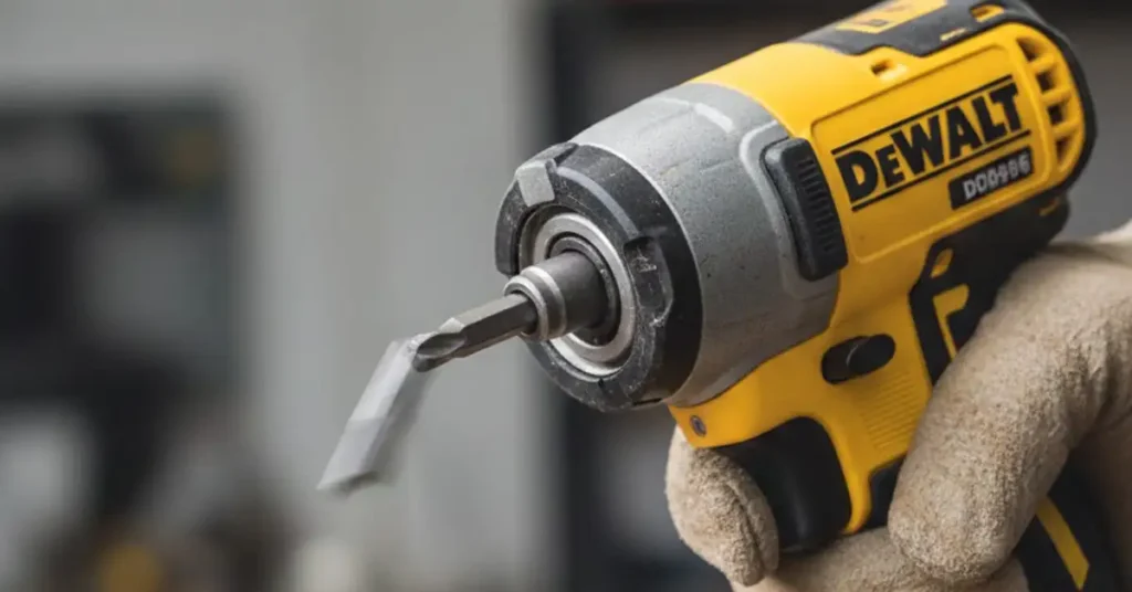 DeWalt Impact Driver Chuck Would Not Hold a Bit