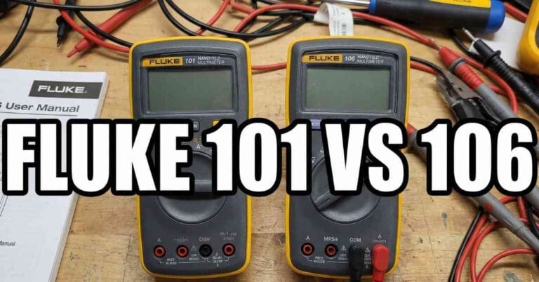 fluke 101 vs 106