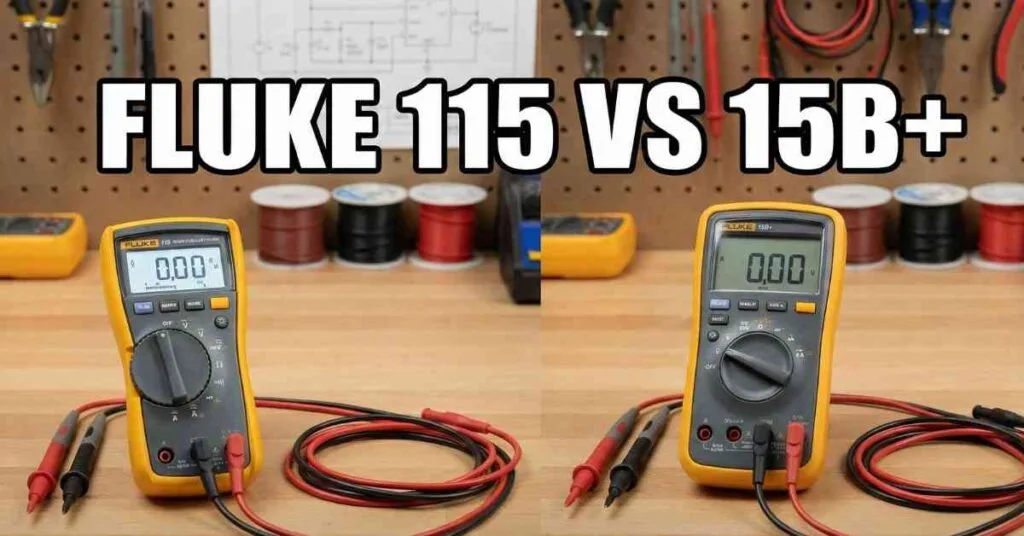 fluke 115 vs 15b+