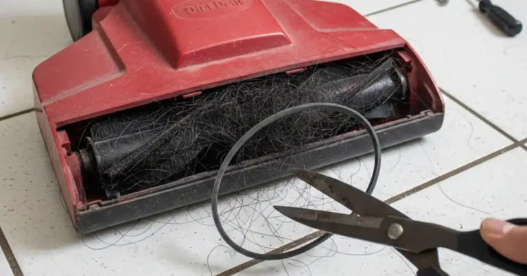 dirt devil vacuum cleaner brush not spinning