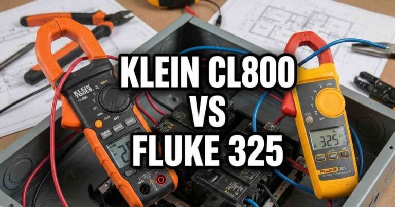 klein CL800 vs Fluke 325