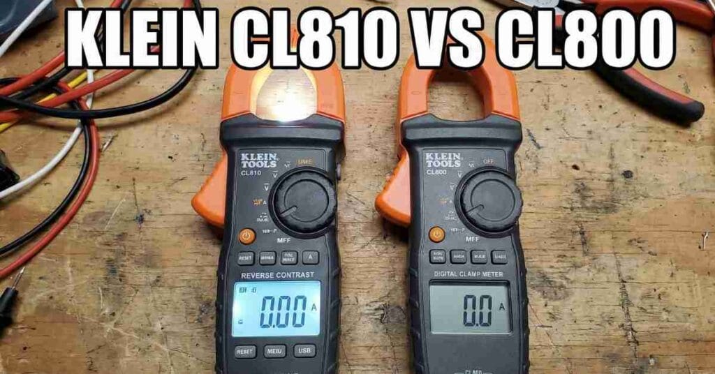 klein CL810 vs CL800