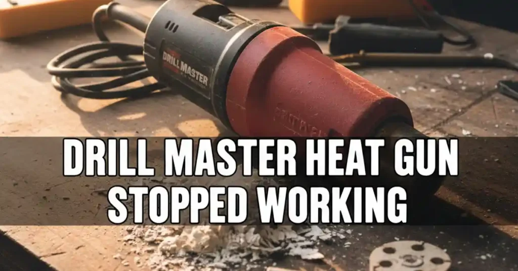 Drill Master Heat Gun Stopped Working