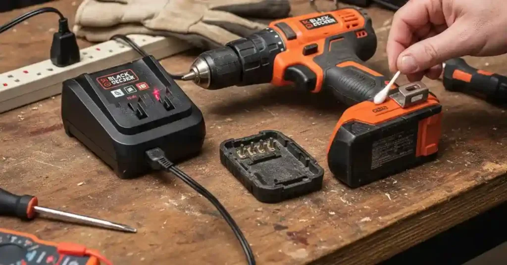 Black and Decker Cordless Drill Not Charging