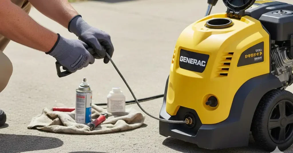 generac pressure washer not starting