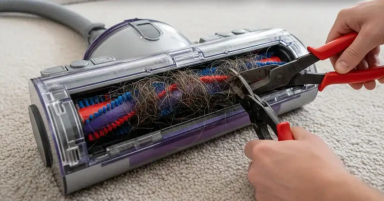 dyson ball vacuum cleaner brush not spinning