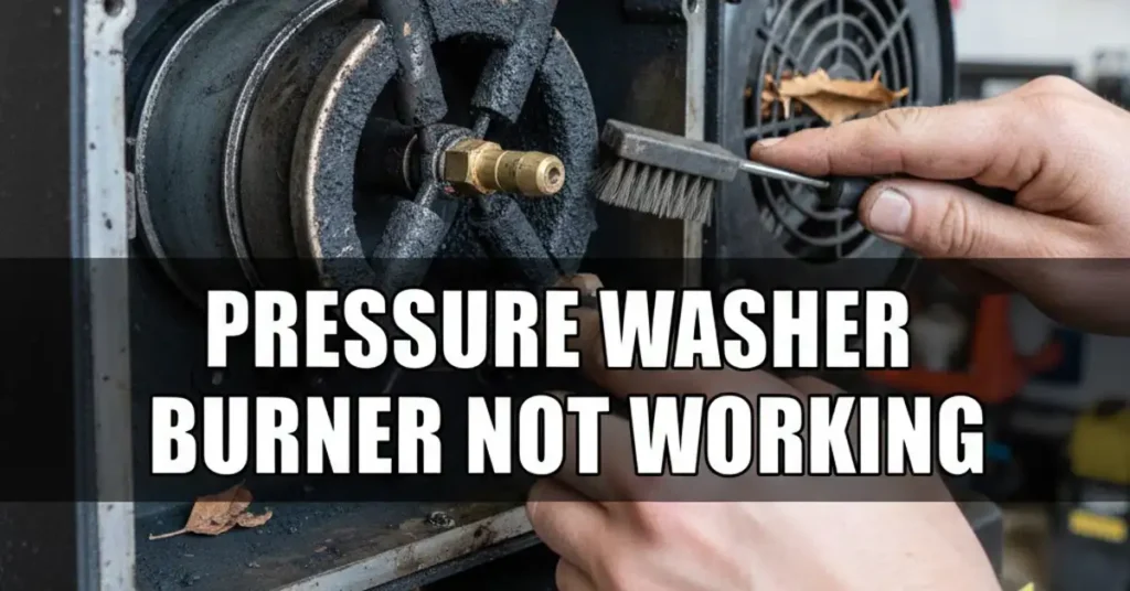 Pressure Washer Burner Not Working