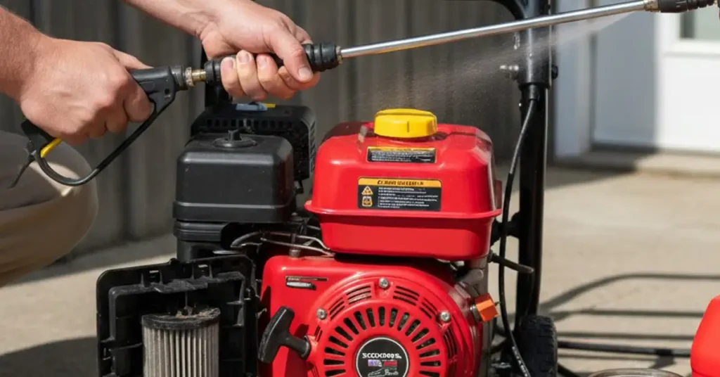 honda pressure washer not starting