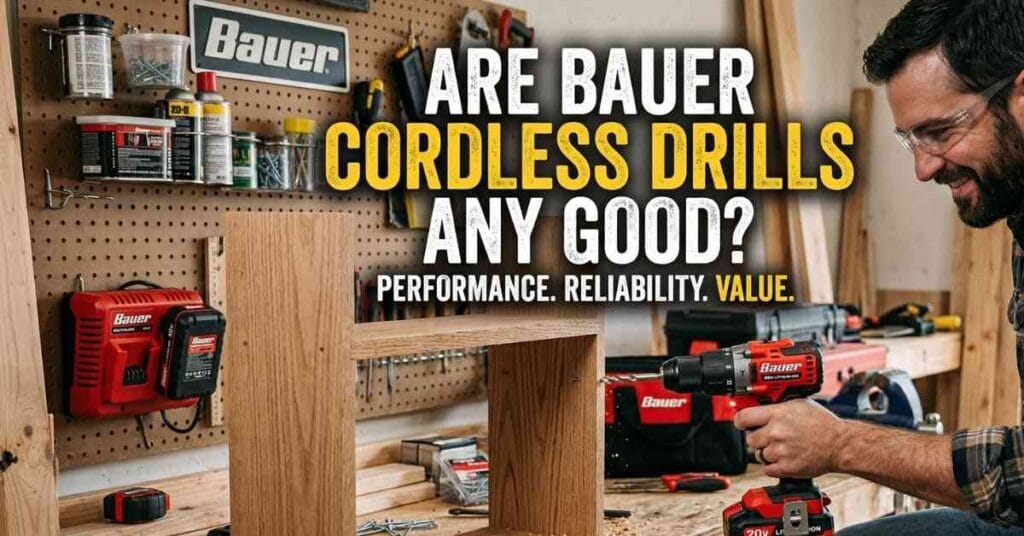 Are Bauer Cordless Drills Any Good