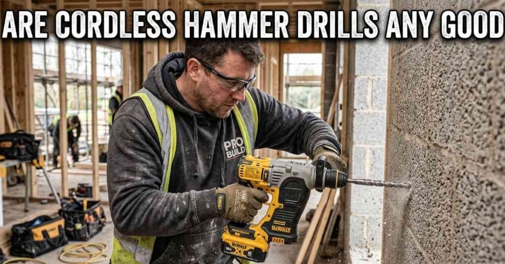 Are Cordless Hammer Drills Any Good A Powerful Review
