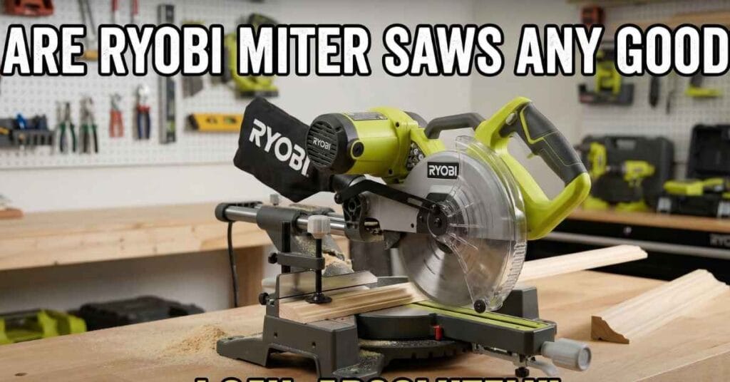 Are Ryobi Miter Saws Any Good