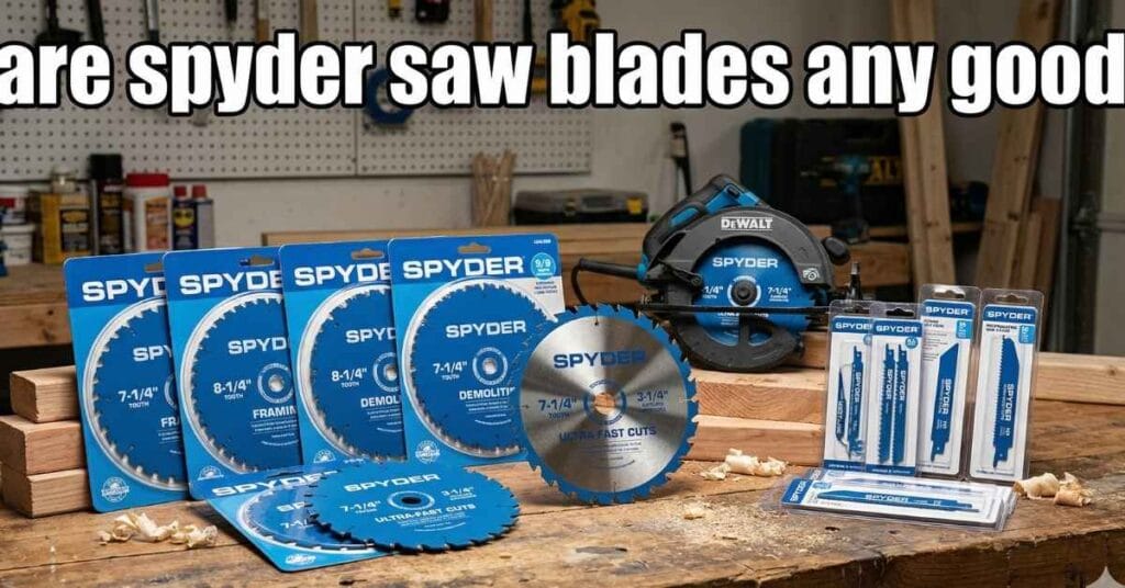 Are Spyder Saw Blades Any Good A Fantastic Honest Review