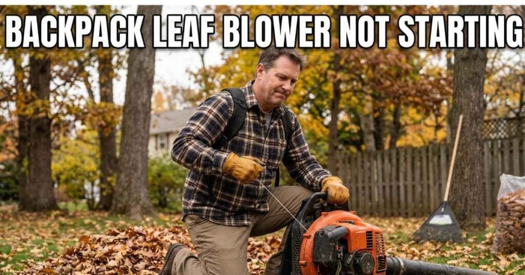 Backpack Leaf Blower Not Starting My Brilliant Easy Fixes