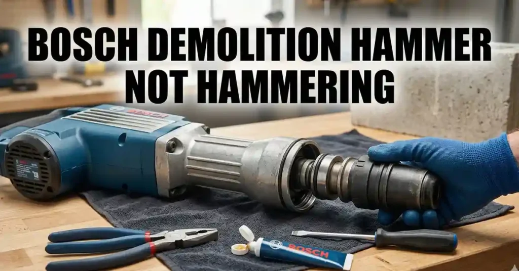 Bosch Demolition Hammer Not Hammering