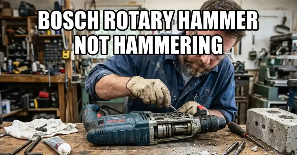 Bosch Rotary Hammer Not Hammering