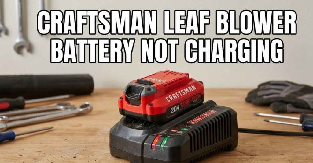Craftsman Leaf Blower Battery Not Charging Best Fixes