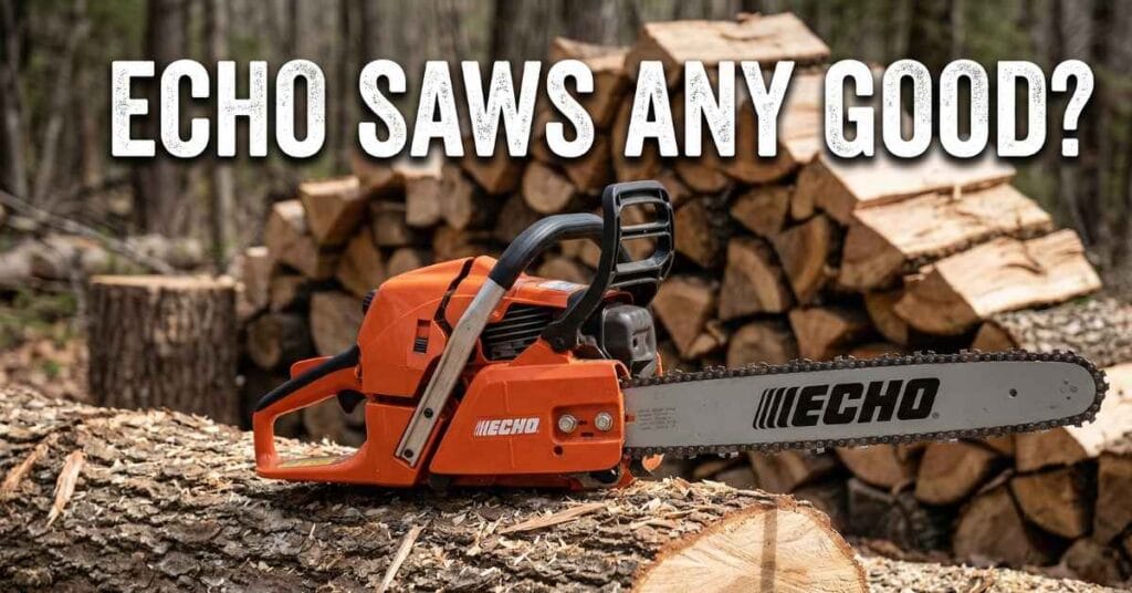 Echo Saws Any Good