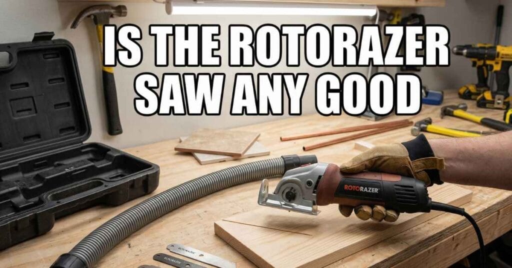 Is The Rotorazer Saw Any Good Brilliant Or Total Junk