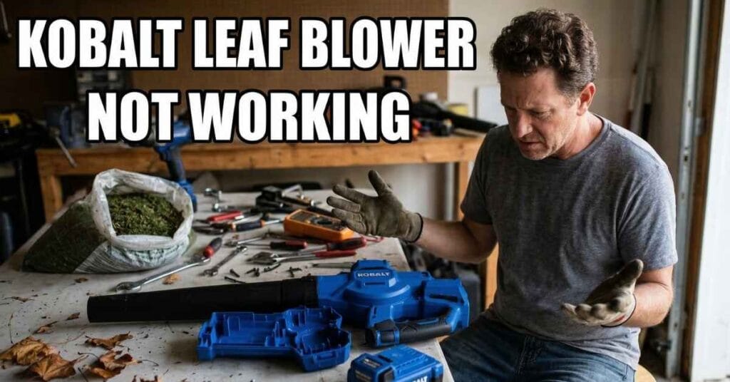 Kobalt Leaf Blower Not Working Smart Fixes to Save It