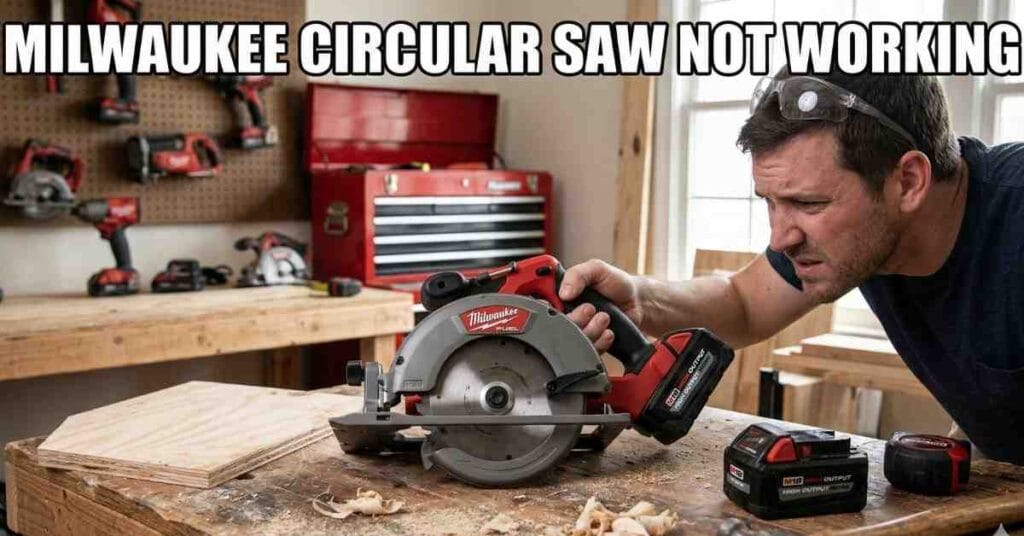 Milwaukee Circular Saw Not Working My Personal Fix Guide