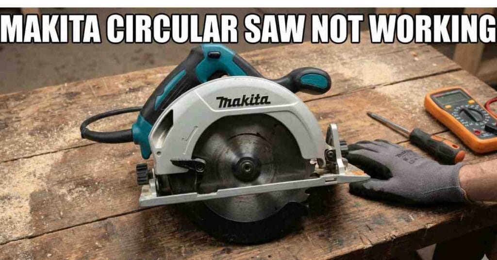 My Makita Circular Saw Is Not Working How I Fix It Fast