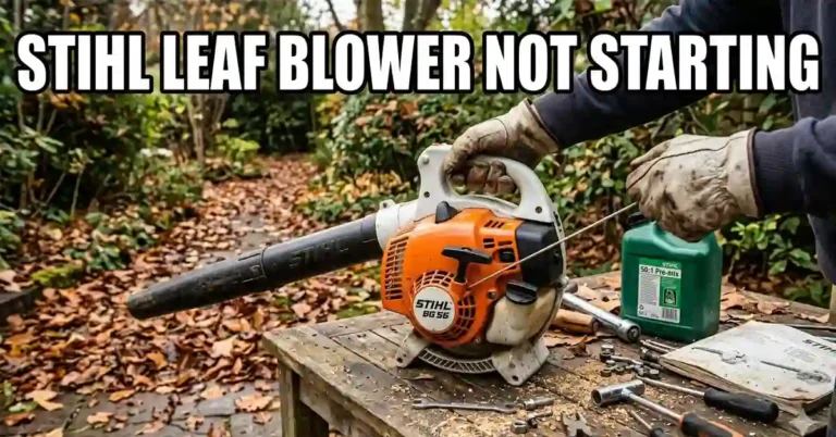 Stihl Leaf Blower Not Starting