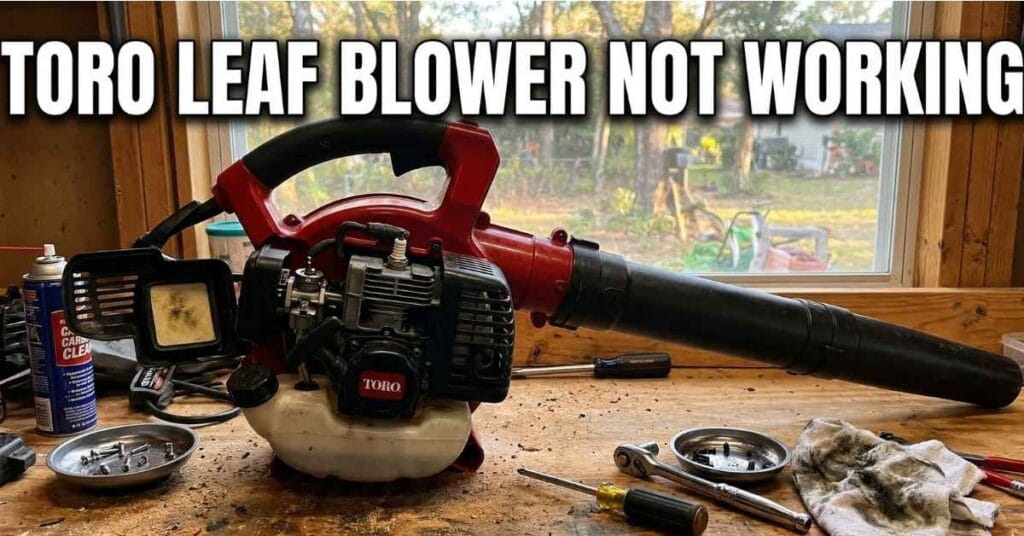 Toro Leaf Blower Not Working My Proven Easy Fixes